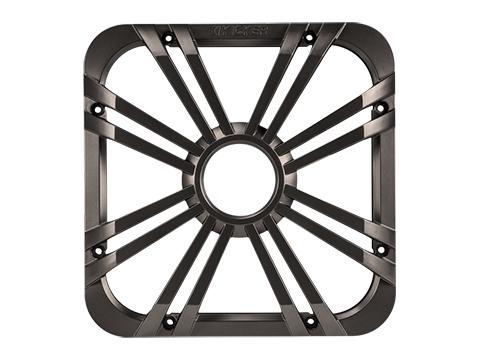 Kicker 11L712GLC LED 12-inch Charcoal Subwoofer Grille for Square Subwoofer 11S12L7 or 44L7S12