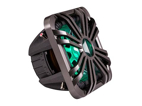 Kicker 11L712GLC LED 12-inch Charcoal Subwoofer Grille for Square Subwoofer 11S12L7 or 44L7S12