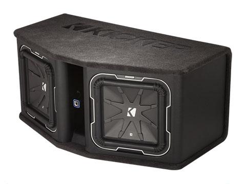 Kicker 41DL7122 Dual 12-inch L7 2Ω Loaded High-Performance Ported Enclosure - Sounds Good Stereo Online