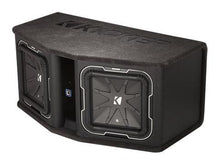Load image into Gallery viewer, Kicker 41DL7122 Dual 12-inch L7 2Ω Loaded High-Performance Ported Enclosure - Sounds Good Stereo Online