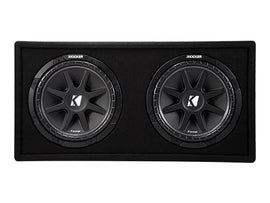 Kicker 43DC122 Comp Series Dual 12-inch Loaded Subwoofer Enclosure - Sounds Good Stereo Online