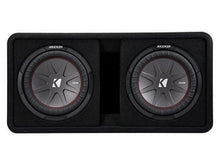 Load image into Gallery viewer, Kicker 43DCWR102 CompR Dual 10-inch Subwoofers in Vented Enclosure - Sounds Good Stereo Online