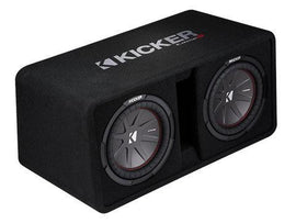 Kicker 43DCWR102 CompR Dual 10-inch Subwoofers in Vented Enclosure - Sounds Good Stereo Online