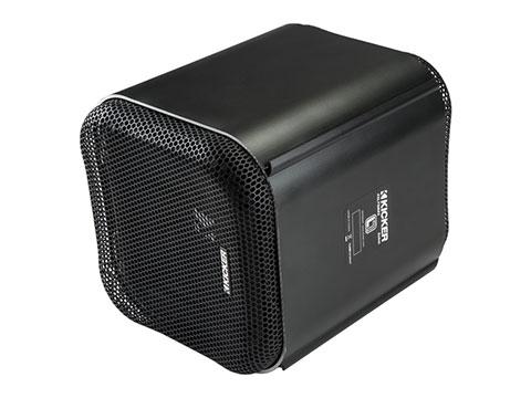 Kicker 43L7QB82 8-inch L7 2Ω Loaded Compact Reflex Subwoofer Enclosure - Sounds Good Stereo Online
