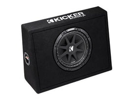 Kicker 43TC104 Comp® 10-inch (25cm) Subwoofer in Thin Profile Enclosure, 4-Ohm