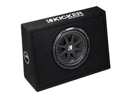 Kicker 43TC104 Comp Series 10-inch Thin Profile Loaded Subwoofer Enclosure - Sounds Good Stereo Online