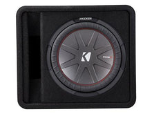 Load image into Gallery viewer, Kicker 43VCWR122 CompR 12-inch (30cm) Subwoofer in Vented Enclosure, 2-Ohm, 500W