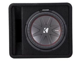Kicker 43VCWR122 CompR 12-inch (30cm) Subwoofer in Vented Enclosure, 2-Ohm, 500W