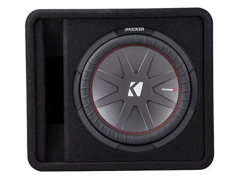Kicker 43VCWR122 CompR 12-inch (30cm) Subwoofer in Vented Enclosure - Sounds Good Stereo Online