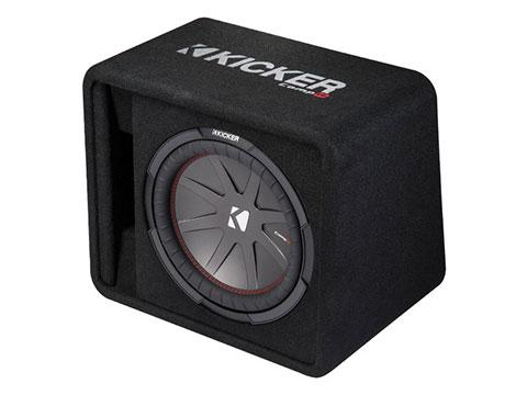 Kicker 43VCWR122 CompR 12-inch (30cm) Subwoofer in Vented Enclosure, 2-Ohm, 500W