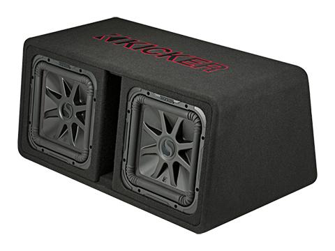 Kicker 45DL7R122 L7R Dual 12-inch High-Performance Loaded Enclosure - Sounds Good Stereo Online
