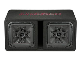 Kicker 45DL7R122 L7R Dual 12-inch High-Performance Loaded Enclosure - Sounds Good Stereo Online