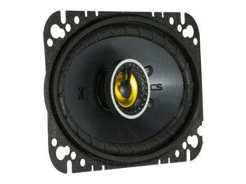 Kicker 46CSC464 CSC46 4x6-Inch (100x160mm) Coaxial Speakers, 4-Ohm