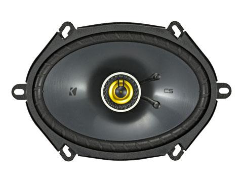 Kicker 46CSC684 CSC68 6x8-Inch (160x200mm) Coaxial Speakers, 4-Ohm