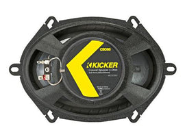 Kicker 46CSC684 CSC68 6x8-Inch (160x200mm) Coaxial Speakers, 4-Ohm
