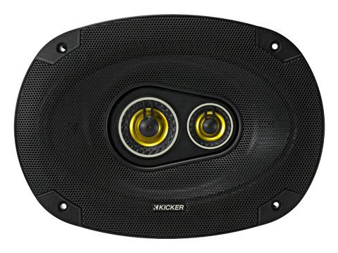 Kicker 46CSC6934 CSC693 6x9-Inch (160x230mm) 3-Way Speakers, 4-Ohm