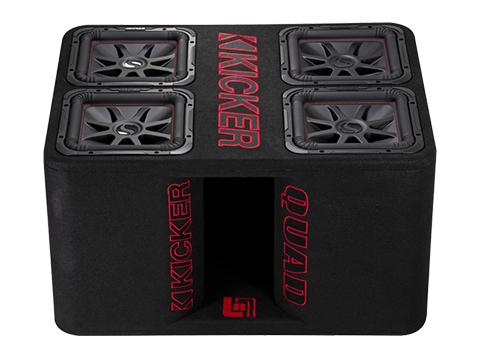 Kicker 47QL7R122 Quad L7R 12-inch Ported Loaded Enclosure - Sounds Good Stereo Online