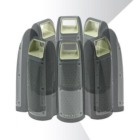 Kicker BF100 Bullfrog 100 Grey-White Outdoor Bluetooth Audio System - Sounds Good Stereo Online
