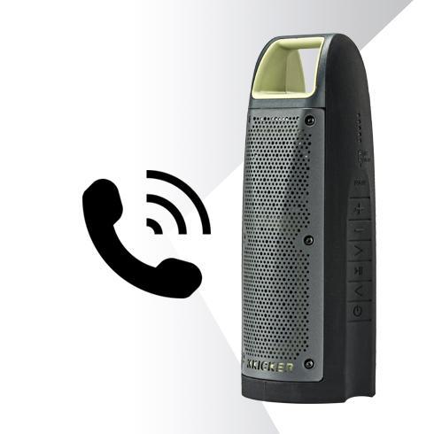 Kicker BF100 Bullfrog 100 Grey-White Outdoor Bluetooth Audio System - Sounds Good Stereo Online
