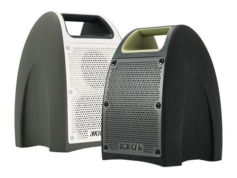Kicker Bullfrog BF200 Green-Black Outdoor Bluetooth Audio System - Sounds Good Stereo Online