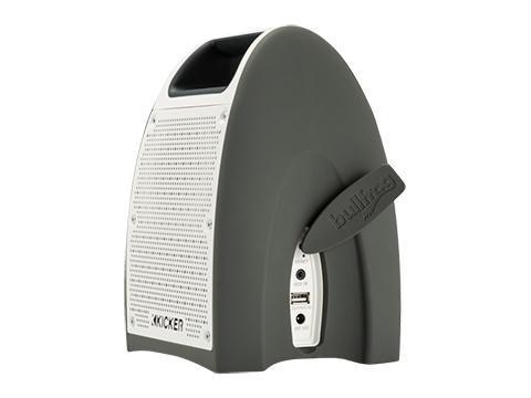 Kicker Bullfrog BF200 Grey-White Outdoor Bluetooth Audio System - Sounds Good Stereo Online