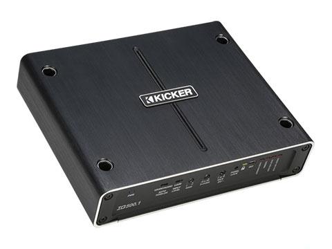 Kicker IQ500.1 High-Performance 500w Mono-Block Subwoofer Amplifier with Built-in DSP - Sounds Good Stereo Online