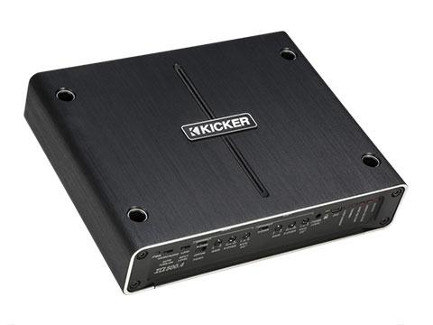 Kicker IQ500.4 High-Performance 500w 4-channel Amplifier with Built-in DSP - Sounds Good Stereo Online