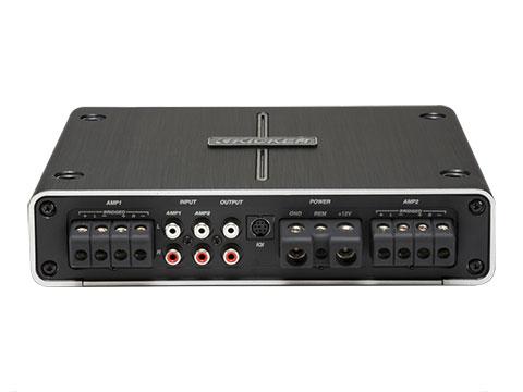 Kicker IQ500.4 High-Performance 500w 4-channel Amplifier with Built-in DSP - Sounds Good Stereo Online