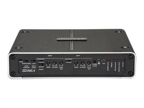 Kicker IQ500.4 High-Performance 500w 4-channel Amplifier with Built-in DSP - Sounds Good Stereo Online