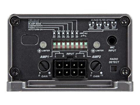 Kicker KEY180.4 Key Series 4-channel Compact Smart Amplifier (Discontinued, Key 200.4 is the replacement) - Sounds Good Stereo Online
