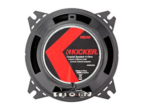 Kicker KSC40 KS Series 4-inch 2-way Coaxial Speaker Kit - Sounds Good Stereo Online