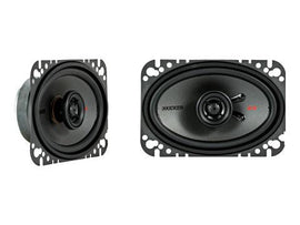 Kicker KSC460 KS Series 4x6-inch 2-way Coaxial Speaker Kit - Sounds Good Stereo Online
