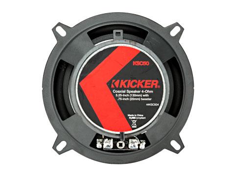 Kicker KSC50 KS Series 5.25-inch 2-way Coaxial Speaker Kit - Sounds Good Stereo Online