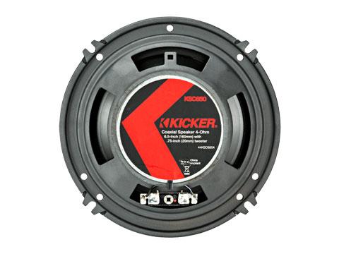 Kicker KSC650 KS Series 6.5-inch 2-way Coaxial Speaker Kit - Sounds Good Stereo Online