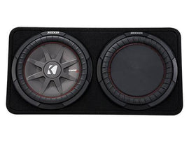 Kicker TCWRT12 CompRT Series 12-inch Loaded Passive Reflex Subwoofer System - Sounds Good Stereo Online