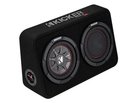 Kicker TCWRT8 CompRT Series 8-inch Loaded Passive Reflex Subwoofer System - Sounds Good Stereo Online
