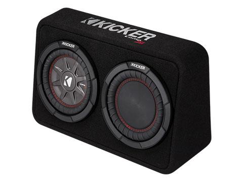Kicker TCWRT8 CompRT Series 8-inch Loaded Passive Reflex Subwoofer System - Sounds Good Stereo Online
