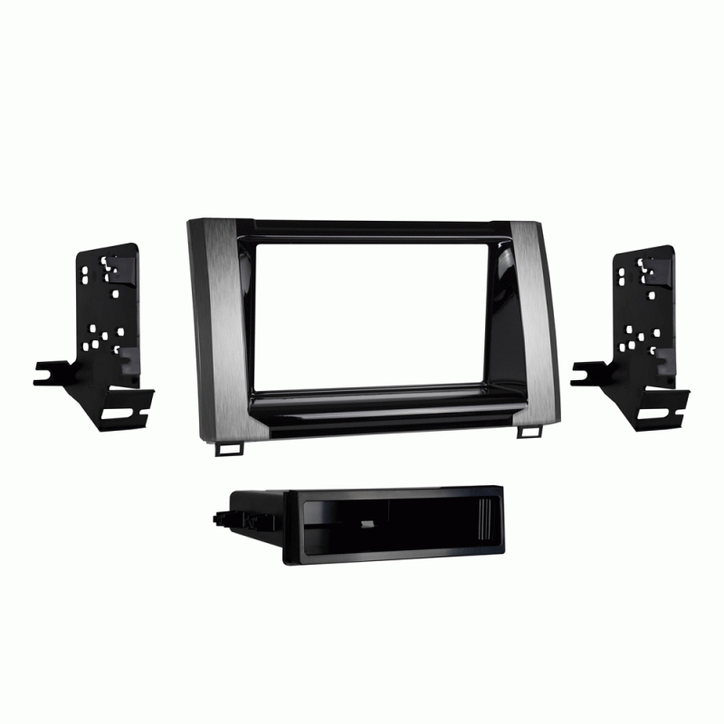 Metra 99-8252 Dash Kit for Toyota Tundra 2014-Up (Black\Silver)