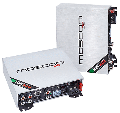 Mosconi D2 Series 100.4 DSP Compact 4ch Sound Quality Audiophile Amplifier w/ DSP - Sounds Good Stereo Online
