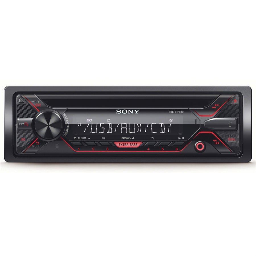 Sony CDX-G1200U 55Wx4ch max CD Receiver with USB and Aux Inputs - Sounds Good Stereo Online