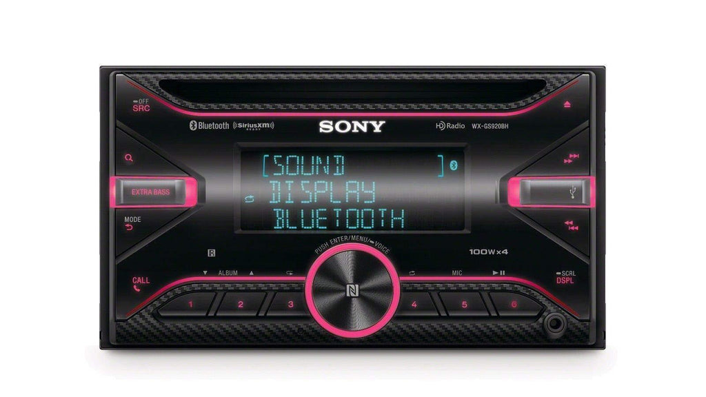 Sony WX-GS920BH GS Series 2-DIN High Power CD Receiver - Sounds Good Stereo Online