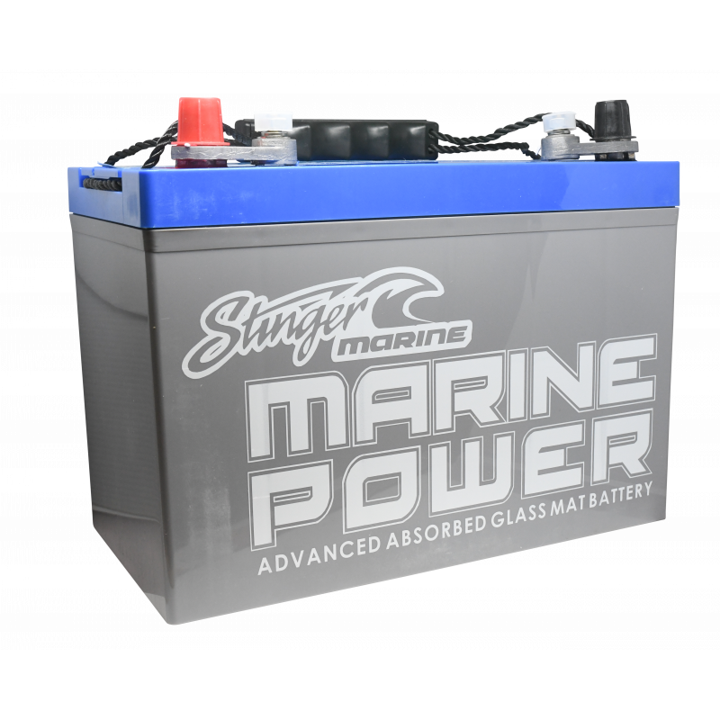 Stinger SEA27 Group 27 Marine Grade 12-Volt 4000w Sealed AGM Battery - Sounds Good Stereo Online