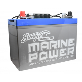 Stinger SEA27 Group 27 Marine Grade 12-Volt 4000w Sealed AGM Battery - Sounds Good Stereo Online