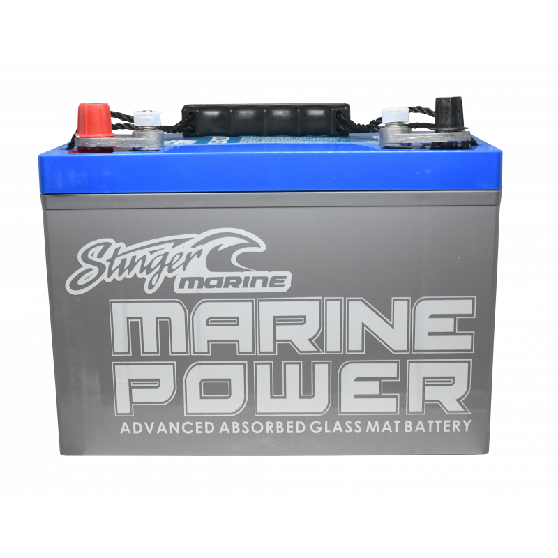Stinger SEA27 Group 27 Marine Grade 12-Volt 4000w Sealed AGM Battery - Sounds Good Stereo Online
