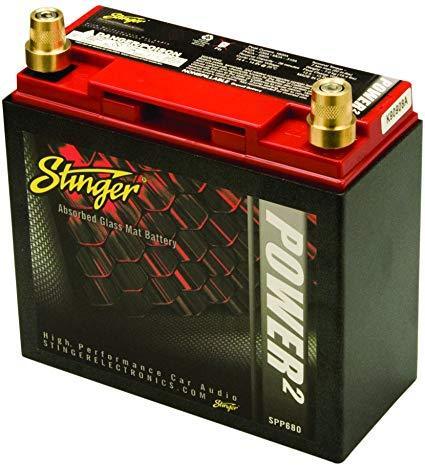Stinger SPP680 SPP Series 12-Volt 1360w AGM Dry Cell Battery - Sounds Good Stereo Online