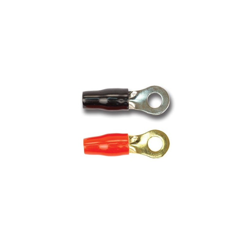 Stinger SPT5104 4 Gauge Premium Ring Terminals for 5/16-inch Input (Pair)