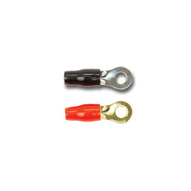 Stinger SPT5104 4 Gauge Premium Ring Terminals for 5/16-inch Input (Pair)