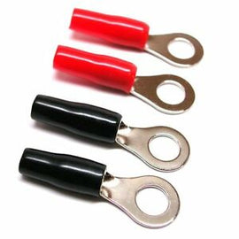 Stinger SPT5108 8 Gauge Premium Ring Terminals for 5/16-inch Input (4 Pack)