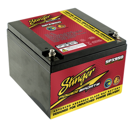 Stinger SPX950 SPP Series Vibration Resistant Powersports 12-Volt 1900w AGM Dry Cell Battery - Sounds Good Stereo Online