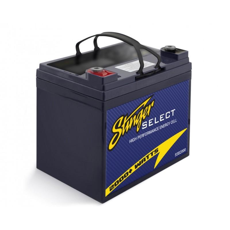 Stinger Select SSB2000 12-Volt 2000w AGM Economy Battery - Sounds Good Stereo Online